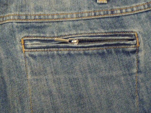 *TALBOTS DAMENGRÖSSE 10 (34x28,5) DENIMBLAUE JEANS-MITTLERE LEIBHÖHE-ABGENUTZT-BAUMWOLLE-EUC - Bild 3 von 7