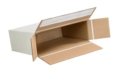 25 9-1/4'' x 3'' x 6-3/4'' Self Seal Side Loading Boxes