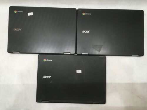 Lot of 5 Acer Chromebook Many Issues Broken Hinges Bad Screen For Parts- FT - Picture 3 of 8