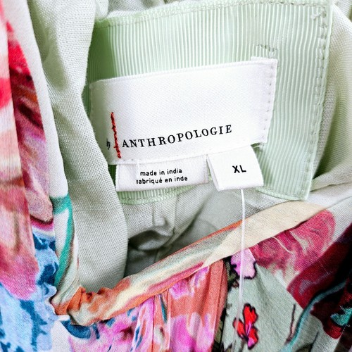 Anthropologie - Chiffon Shift Floral Midi Dress - XL - RRP £160 - Picture 9 of 15