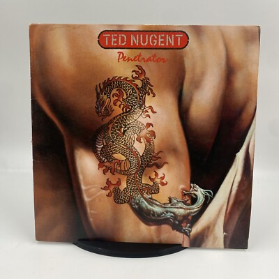 TED NUGENT PENETRATOR - LP 1984 USA IMPORT VG/VG
