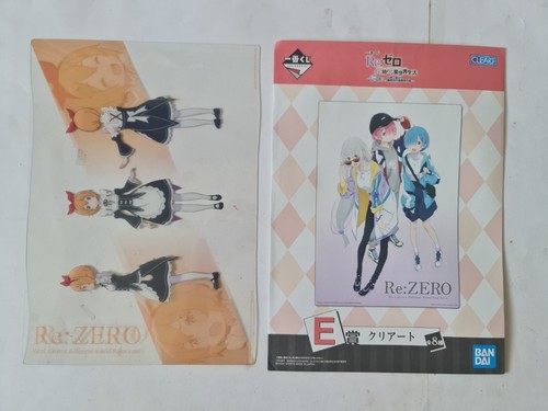 Broche llavero Re Zero Rem/Ram acrílico soporte plástico arte transparente escombros 26 piezas - Imagen 16 de 16