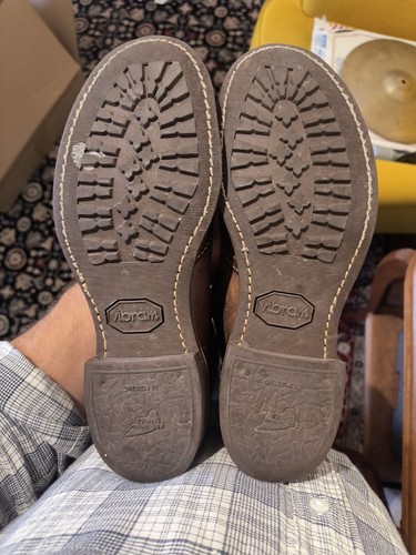 Red Wing 3362 Silversmith Womens Boot 8.5 Brown Copper Rough Tough Lace Up - Picture 7 of 7