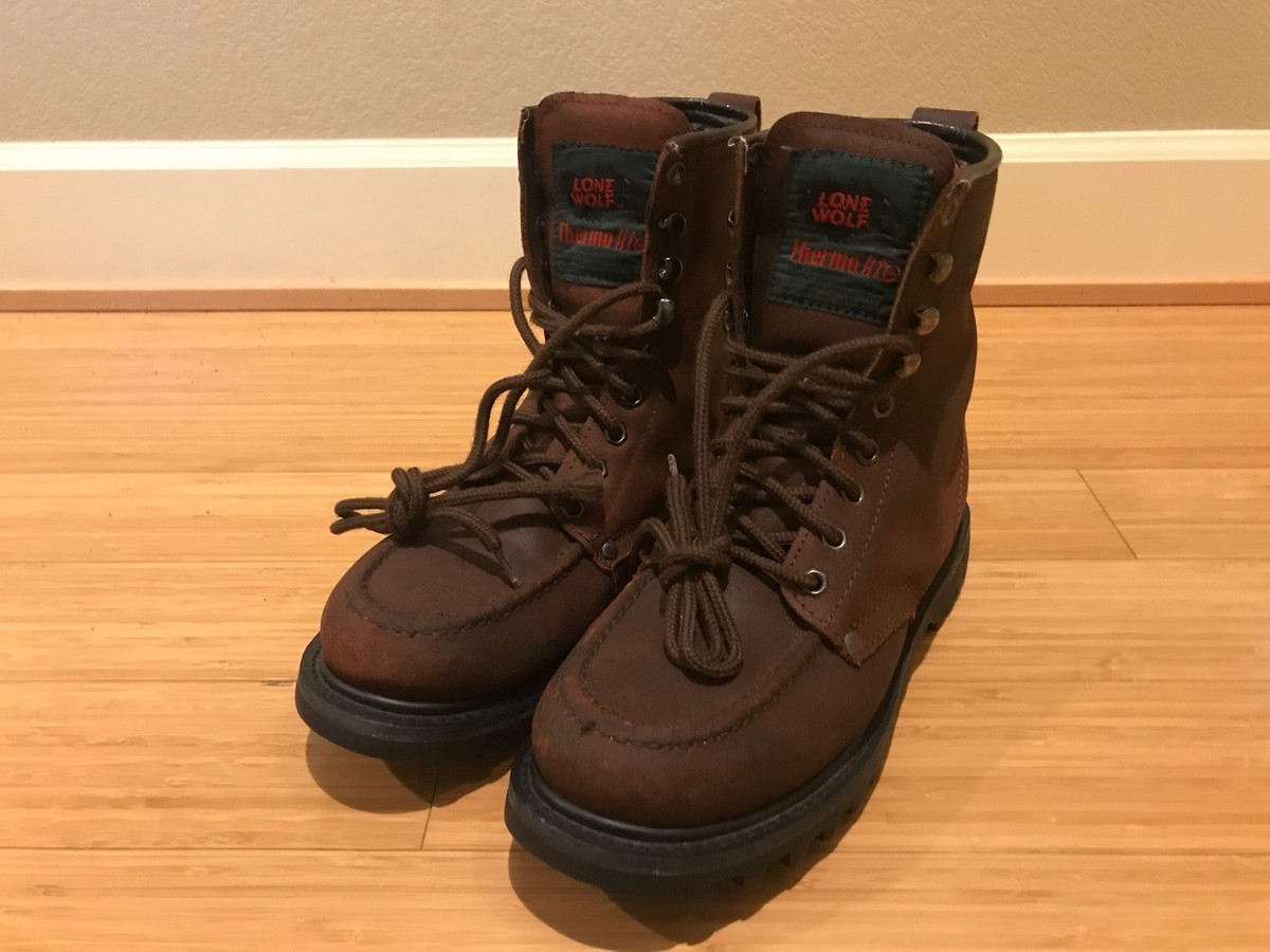 LONE WOLF THERMO LITE INSULATED BOOTS 732886 U.S. 9.5 | eBay
