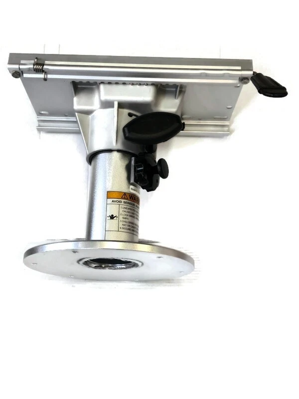 Pedestal de barco marino de aluminio ajustable Sport Master pulido 9"--11 pulgadas Foto 2 de 4