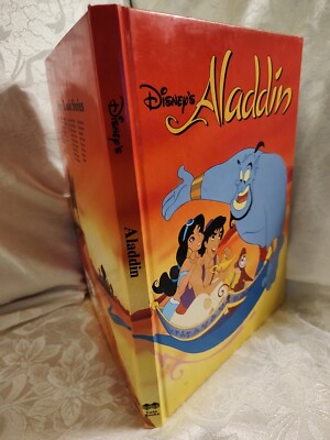 Disney's Book Aladdin Twin Books Publishing Hardcover Vintage