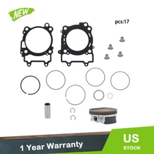 For Polaris RZR 570 12-16 99mm Top End Rebuild Kit Piston Ring Set with Gaskets