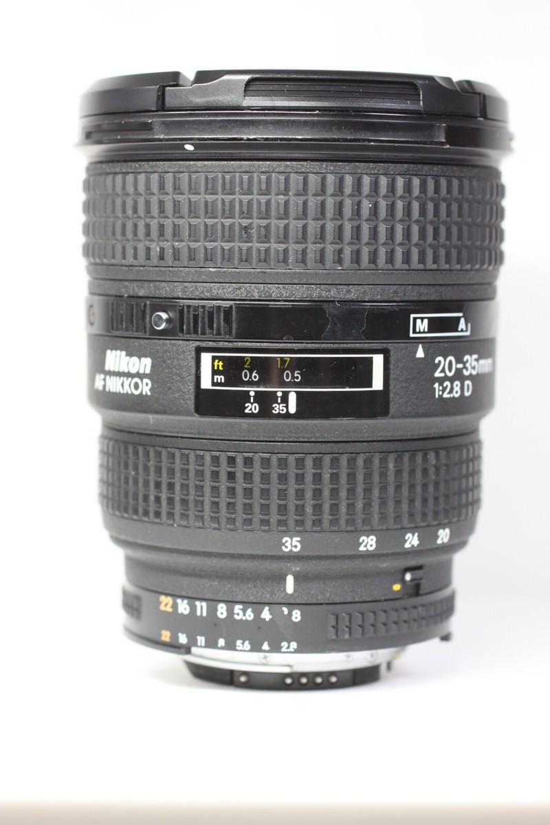 Nikon AF NIKKOR 20-35mm F/2.8 D Wide Angle Zoom Lens Made In Nikon AF NIKKOR 20-35mm F/2.8 D Wide Angle Zoom Lens Made In