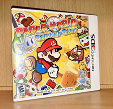 Paper Mario Sticker Star Nintendo 3DS/2DS complete in case - ships in a box
