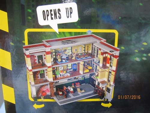 VERY RARE! BRAND NEW! " LEGO 75827 GHOSTBUSTERS FIRE HOUSE " 4,634 PCS! WOW HUGE - Picture 2 of 5