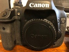 Canon 7D Body for Parts - good condition but board was water damaged