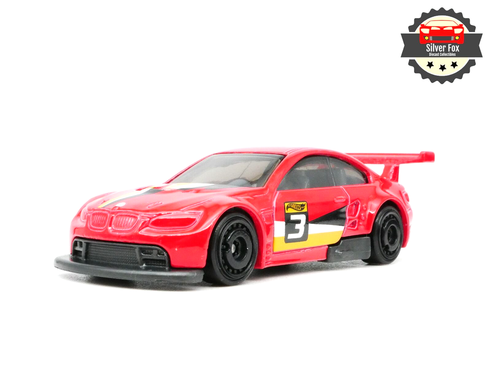 2011 BMW M3 GT2 RACING RED 1:64 SCALE DIECAST DIORAMA COLLECTOR CAR