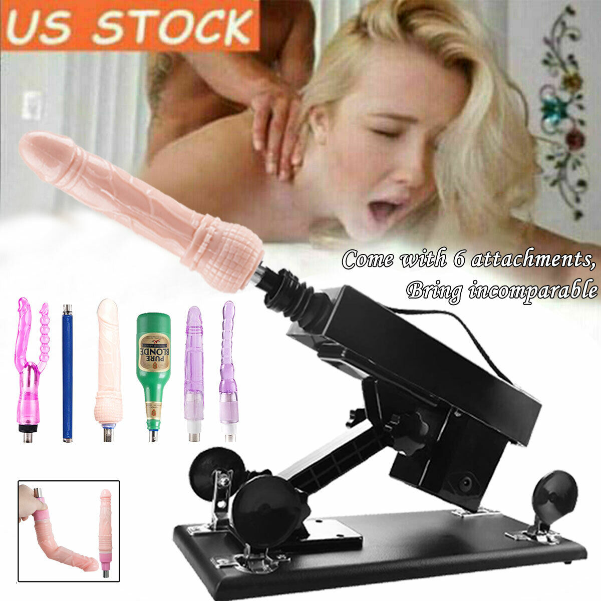 Electric Women Sex-Machine-Fucking-Love-Machine-Pussy-Masturbation Men Sex Toy eBay image photo image