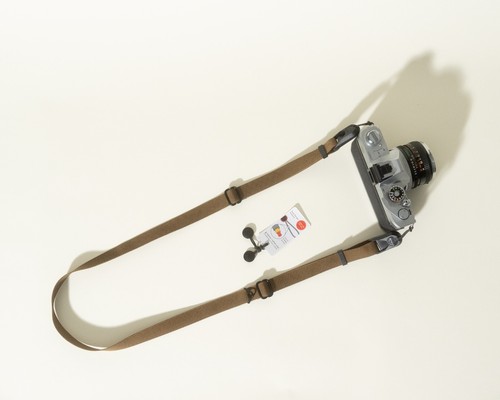 Dual Adjustable Camera Neck Strap w/ Peak Design Anchors COYOTE / COPPER TAN - Picture 3 of 16