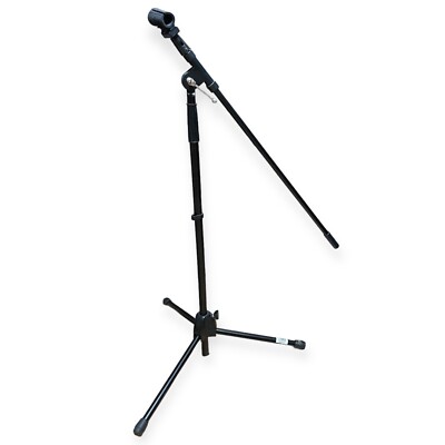 On Stage ProLine MS220 Black Tripod Boom Microphone Stand | eBay