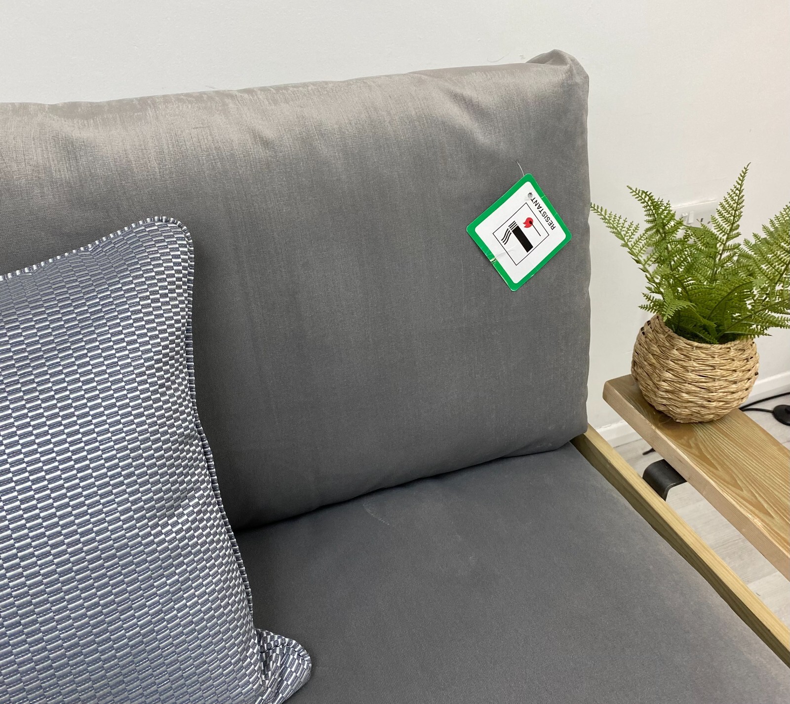 Sofology Cubos Sofa Steel Grey Velvet Sofology £899 eBay