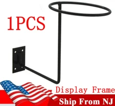 Wall Mount Motorcycle Helmet Holder Hook Jacket Bags Rack Hanger Display Durable