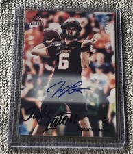 2020 Luminance Rookie Auto Blue #185 Jake Luton Oregon St QB /50 A37
