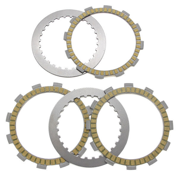Kit De Discos De Fricción Para Embrague Suzuki VL125 Intruder LC (2000-2008) – Fibra De Aramida, Resistente Al Desgaste
