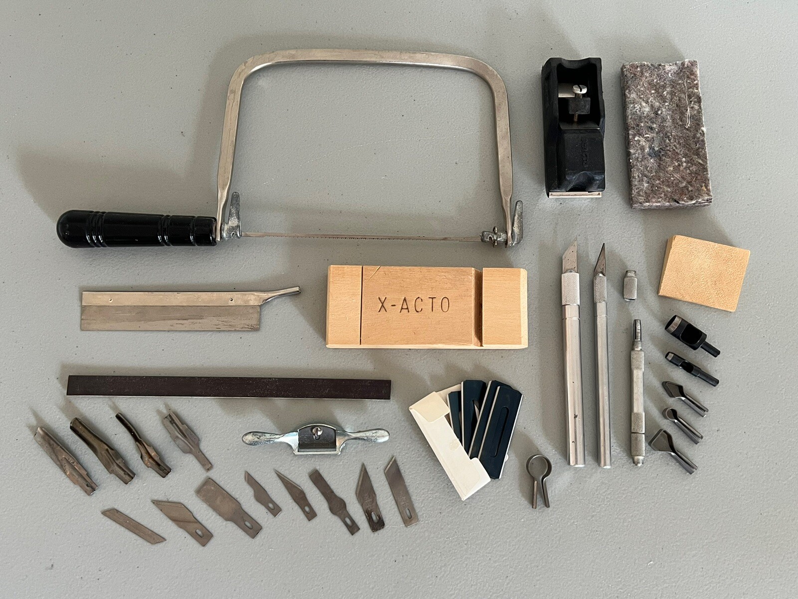 VINTAGE XACTO Wood Carving Tools Lot eBay