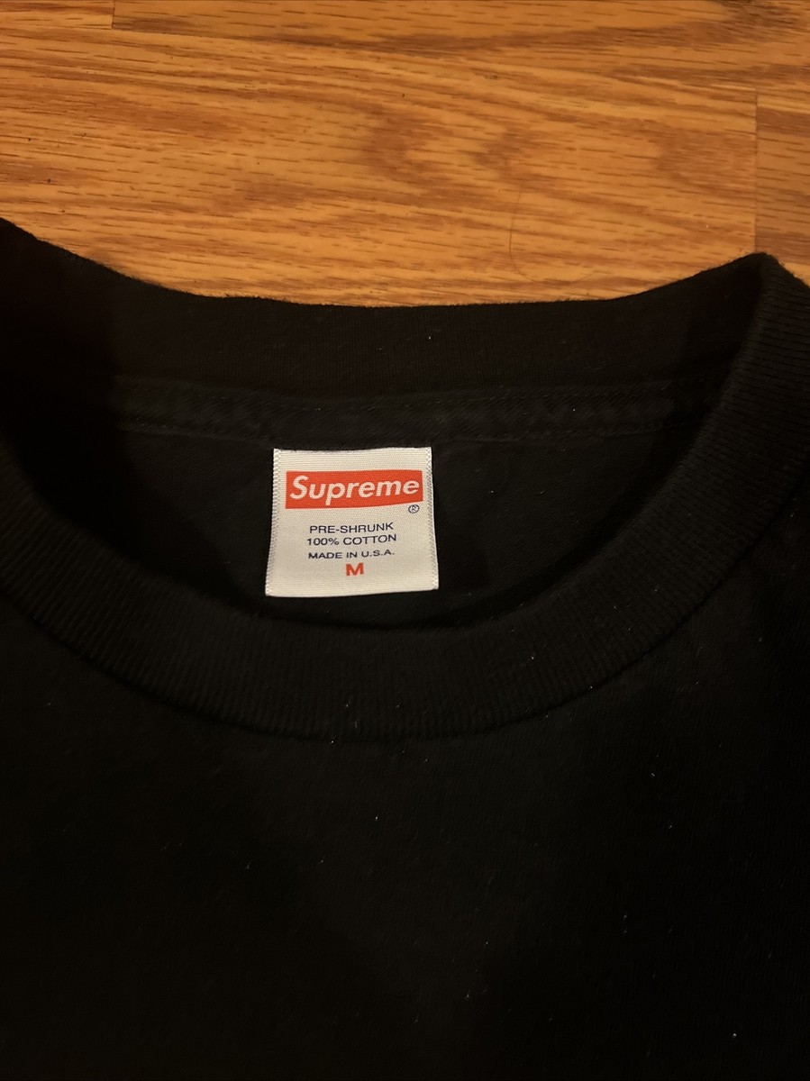レア物　シュプリーム　ブラックサバス　パラノイド　クルーネック　16ss 　M Supreme(シュプリーム) 16SS Black Sabbath Paranoid Tee