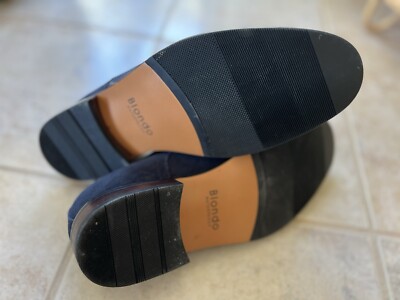 Blondo Kenny Waterproof Plain Toe Derby (Men) 9M NAVY SUEDE  display picture 3