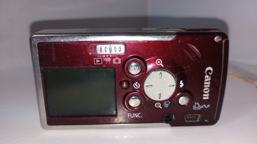 Canon PowerShot Digital IXUS i5 / SD20 5.0MP Digital Camera - Rare Garnet - Picture 6 of 8