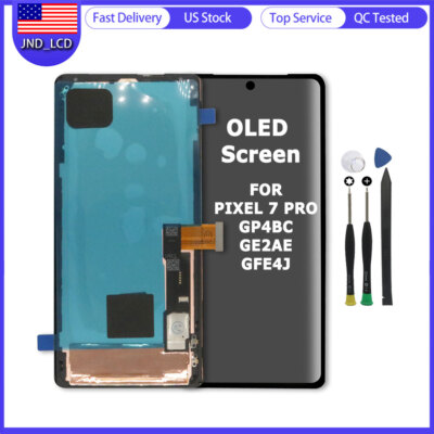 LCD Display Touch Screen + Bezel For Google Pixel 7 Pro GE2AE GP4BC GFE4J Tool
