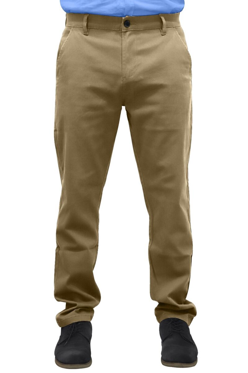 Mens Chino Pants Regular Fit Casual Stretch Cotton Flat Mens Chino Pants Regular Fit Casual Stretch Cotton Flat