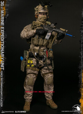 Damtoys 78088 第31海兵遠征隊部隊偵察小隊31st Marine DAMTOYS 78088 31st Marine Expeditionary 1/6 Soldier Action