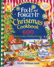 Fix-it and Forget-it Christmas Cookbook: 600 Slow Cooker Ho - ACCEPTABLE