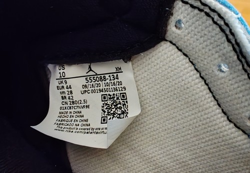 nike Jordan Retro 1 High OG 44 - Foto 7 di 7