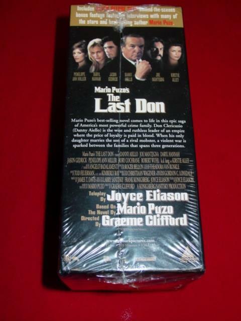Mario Puzo's THE LAST DON - The Complete Mini Series (SEALED) 3