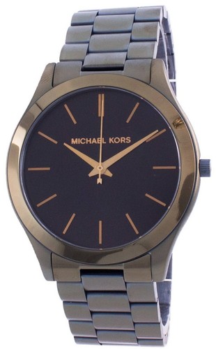 Michael Kors Slim Runway Stainless Steel MK8715 Quartz Analog 50M Mens Watch