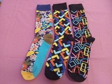 3-Pack Women's  Girl's Novelty Socks New-Assorted Themes-Fast Shipping 