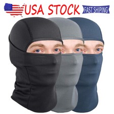Tactical Full Face Mask Balaclava Cap Motorcycle Army Military Headwear Headgear