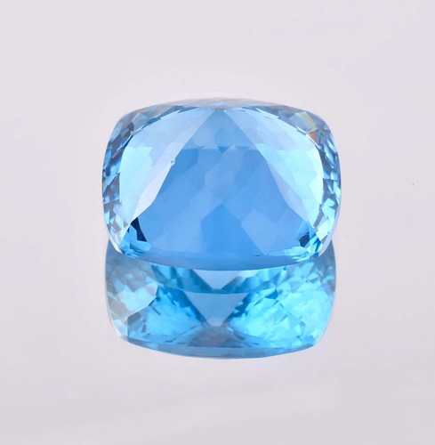 Flawless 4 x 4 mm Natural Blue Tourmaline GIT Certified Loose Gemstone - Picture 4 of 6
