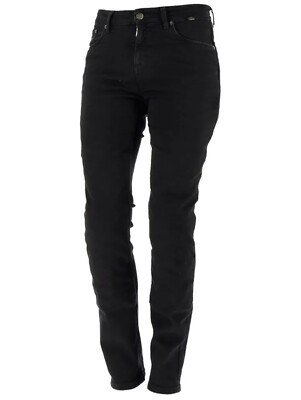 Richa Nora Ladies Aramid Motorcycle Jeans Knee Armour Black