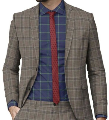 Mens Tan, Khaki, Beige Suit Custom Made Bespoke Tailored Personalized suits