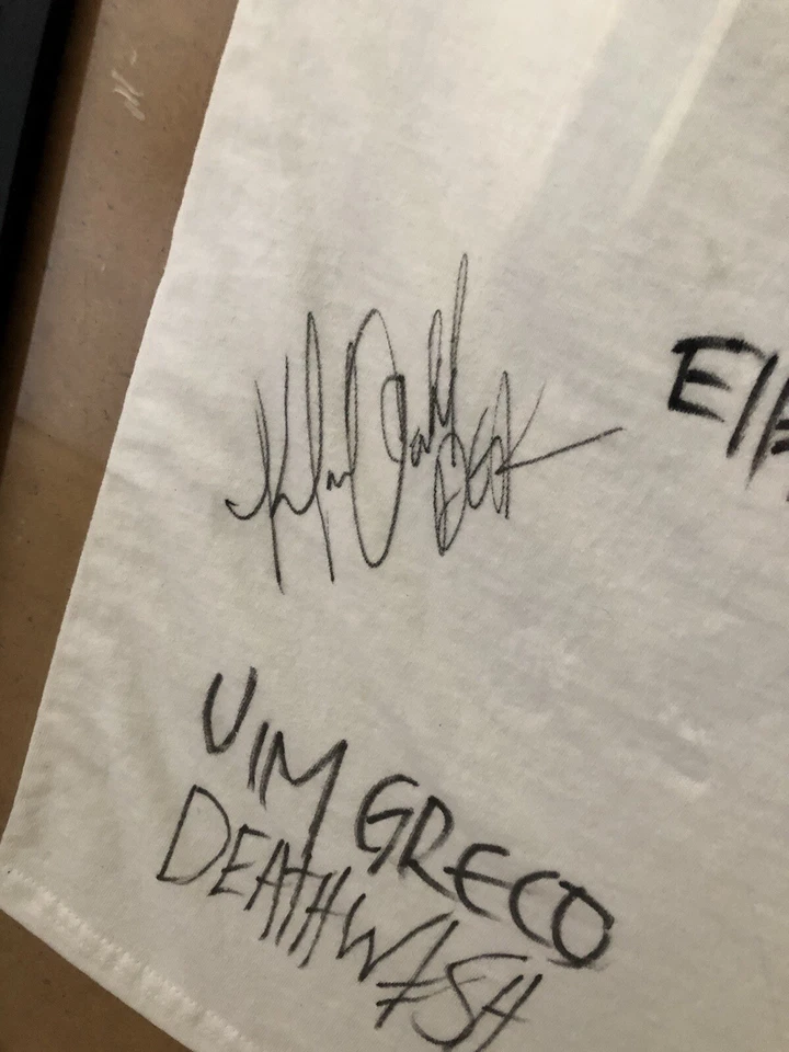 RARO THRASHER 30 AÑOS FIRMADO MUSKA, GREGO, NEEN, LIZARD KING, ELLINGTON +más Foto 4 de 4