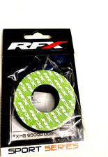 RFX GRIP DONUTS PAIR GREEN for KAWASAKI KX 60 65 80 85 100  MOTOCROSS BIKE