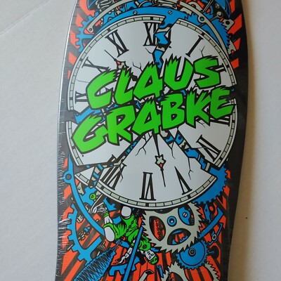 NEW! SANTA CRUZ CLAUS GRABKE EXPLODING CLOCK REISSUE 10