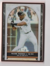 Frank Thomas 2020 Topps Transcendent Hall of Fame Icons Framed Card #3 /50