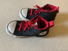 Converse Chuck Taylor Mid ALL STAR Black / Red Size 7 Infant