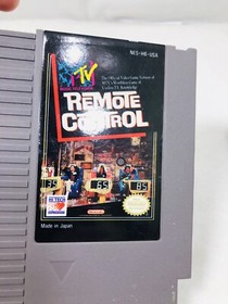 Nintendo NES Game Lot Of 3 Cartridges MTV Remote, World Cup Track Field 2 Tested