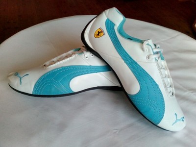 chaussure ferrari bleu