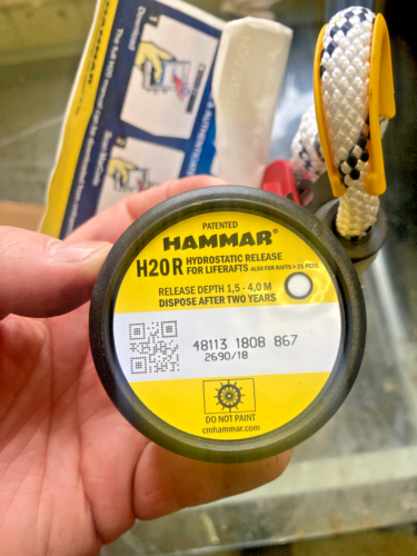 Hammar H20R Hydrostatic Release Unit For Liferafts (past expiry date) - Picture 4 of 12