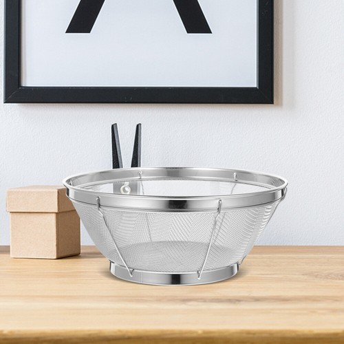 1PC Rice Washing Drain Basket Cooking Cleaner Rinse Stainless Steel Sieve - Picture 7 of 12