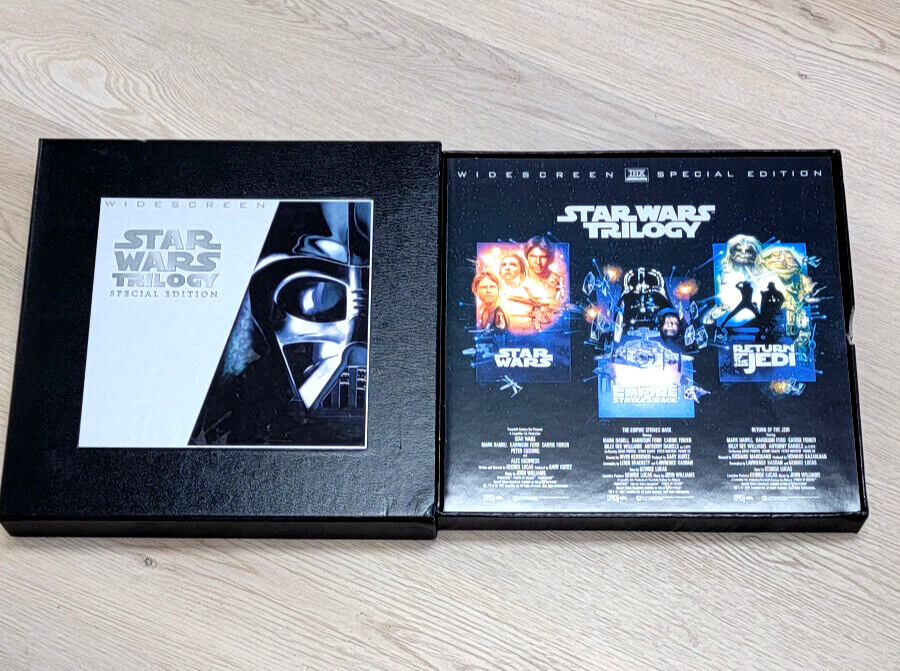 STAR WARS TRILOGY レーザーディスク STAR WARS TRILOGY 6-Laserdisc LD SET WIDESCREEN FORMAT