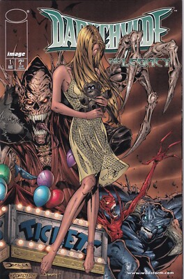 DARKCHYLDE THE LEGACY #1 of 3 -  RANDY QUEEN - IMAGE COMICS WILDSTORM 1998 - TOP
